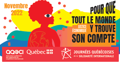 Programmation 2022 des Journées québécoises de la solidarité internationale (JQSI)